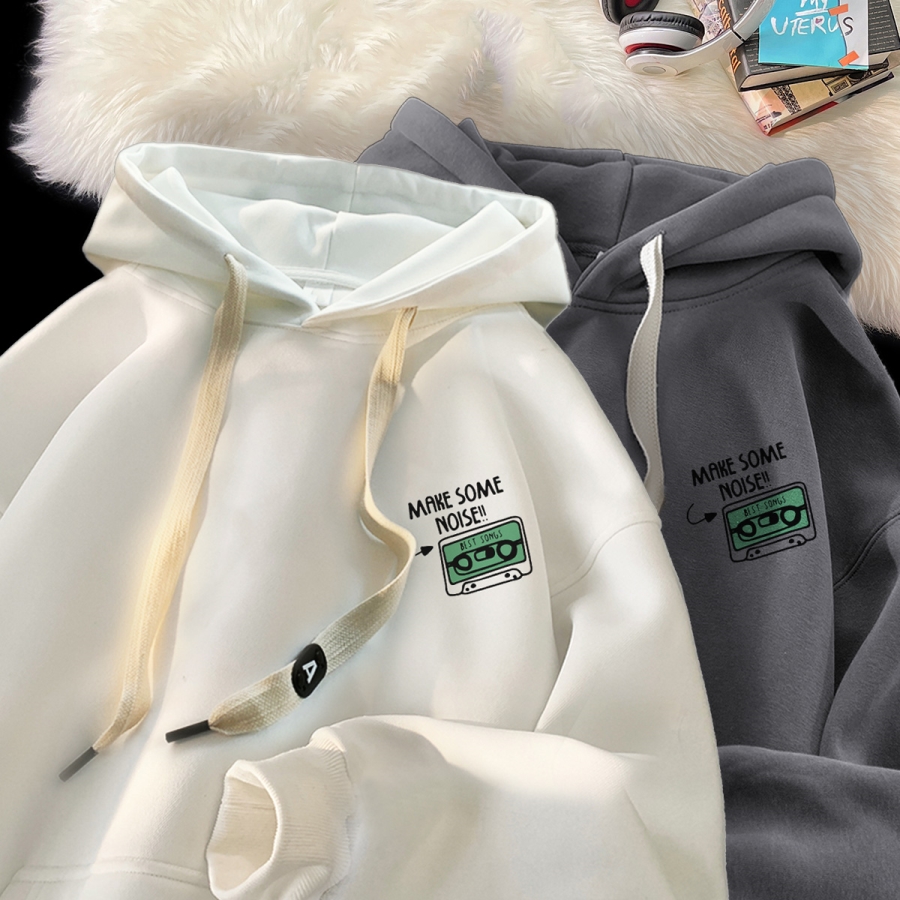 字母秋季连帽卫衣嘻哈街头潮牌宽松帽衫上衣服AW9229P55控75，男装卫衣，星座414A-3（原B215-3）