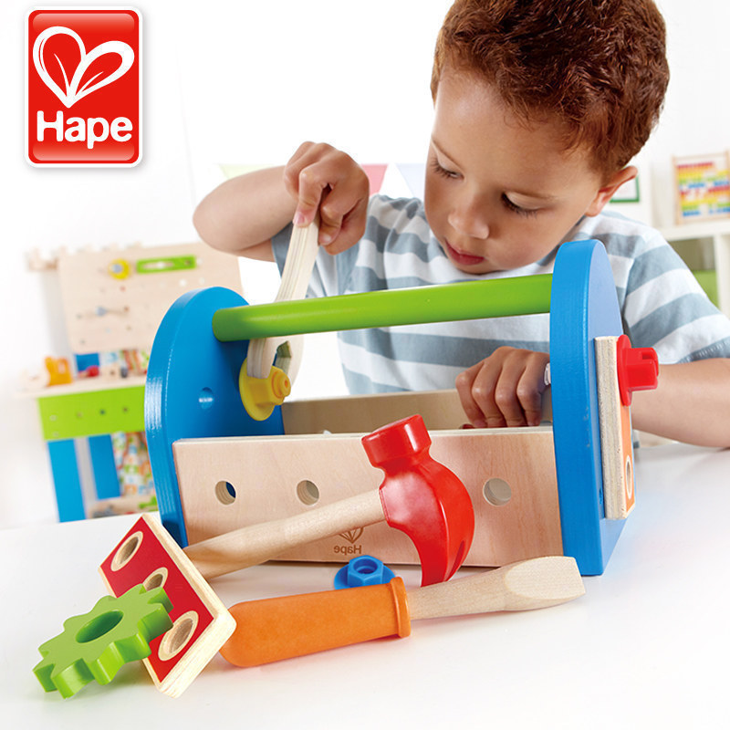 Hape儿童工具箱 男孩仿真维修工具玩具宝宝修理套装螺丝刀2-3-4岁|msdalam kategori Toy/bayi/teka-teki/blok bangunan/model, simulasi/Bermain mainan rumah, Bermain mainan rumah - dari Buy2taobao.com untuk memberikan perkhidmatan ejen Taobao profesional membeli