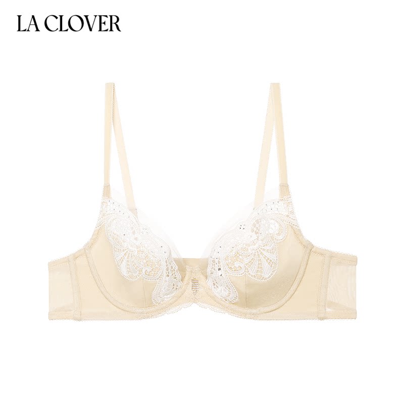 【26秋冬】兰卡文(LA CLOVER)丝绒艺境4/4丝绒薄杯文胸LC13ACE1图片