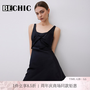 吊带真丝睡衣女性感BC44BJ1 BeChic不期而遇2睡裙夏季