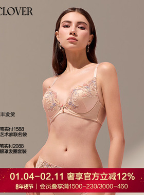 兰卡文LACLOVER闪耀梦想家4/4超柔软模杯文胸LC11ZE1
