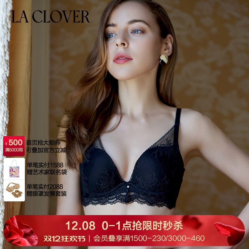 【秋冬新品】laclover花卉蕾丝