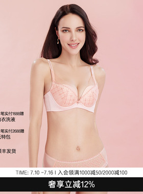 LACLOVER兰卡文星河闪烁薄透内裤蕾丝三角裤LC22SR1