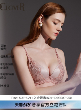 兰卡文仙羽之境2系列3/4模杯文胸内衣性感蕾丝LC11WP1