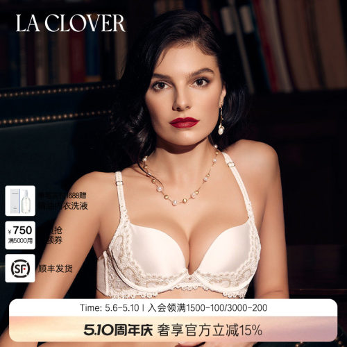 精致刺绣蕾丝模杯文胸