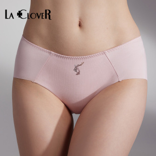 LC23UN2 锦鲤中腰平角裤 兰卡文2023单品内裤 纯棉女士新款
