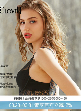 LACLOVER兰卡文蒂塔系列性感美背深V聚拢文胸LC11SF1