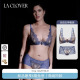 套装 LACLOVER兰卡文自由女神立体刺绣薄杯文胸内裤 女神杯套装