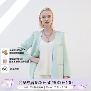 BC41AS1 BeChic不期而遇系列纯色可外穿真丝吊带衫