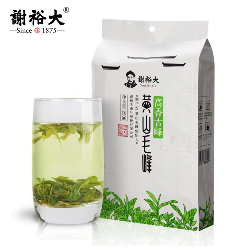 谢裕大黄山毛峰高山云雾茶250g