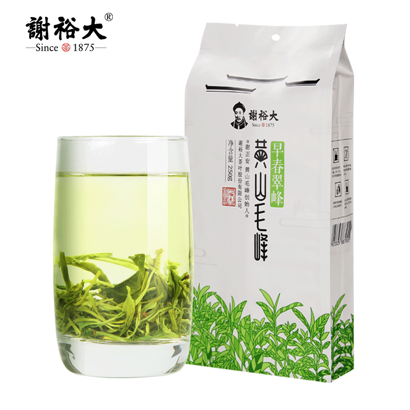 谢裕大黄山毛峰一级250g实惠大袋