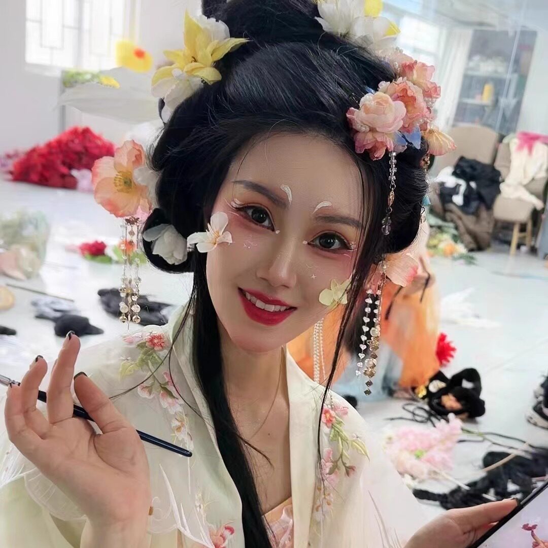 预售花朝节十二花神汉服古风演出服超仙飘逸国风汉服租赁定制