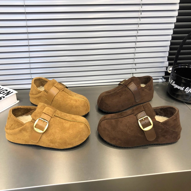 内增高魔术贴加绒勃肯鞋2025秋冬