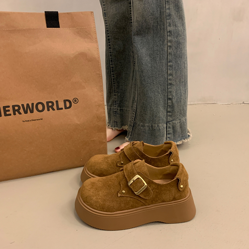 【好物推荐】全包厚底勃肯鞋单鞋