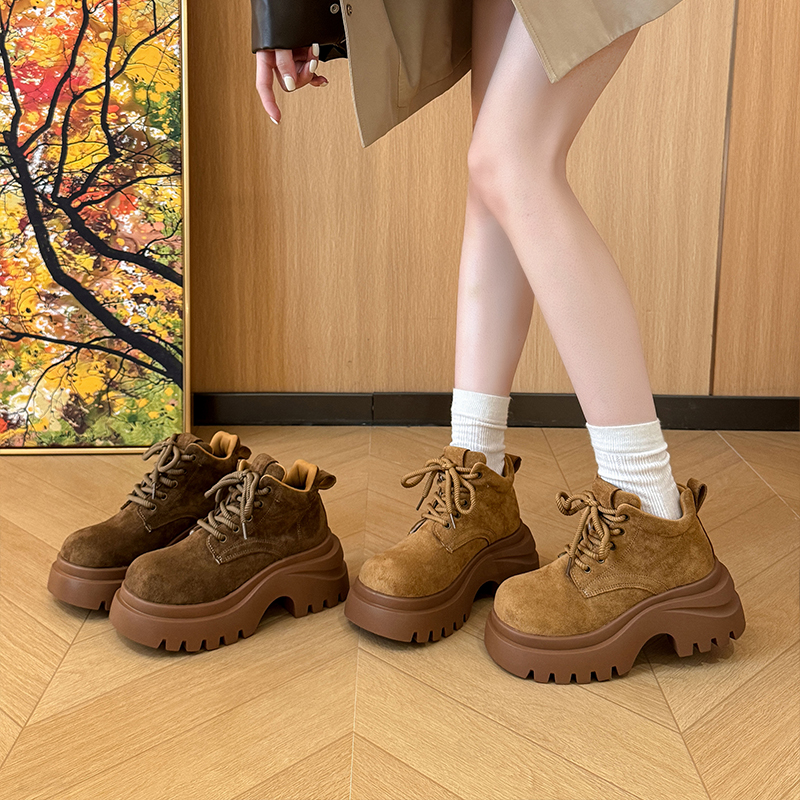 复古马丁靴女款2025新款秋季时尚