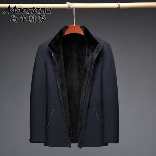貂绒派克服冬季保暖水貂绒