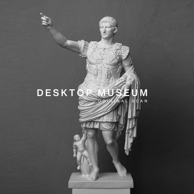 奥古斯都像屋大维雕塑模型