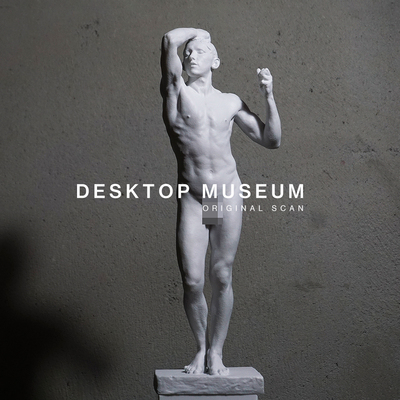 罗丹青铜时代树脂雕塑模型