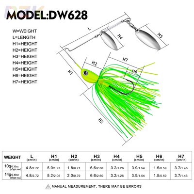 胡须佬路亚假饵 10G 14G流苏Spinnerbait金属亮片防挂底仿生鱼w6