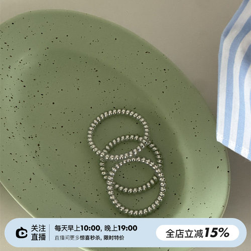 不伤发高马尾电话圈发绳