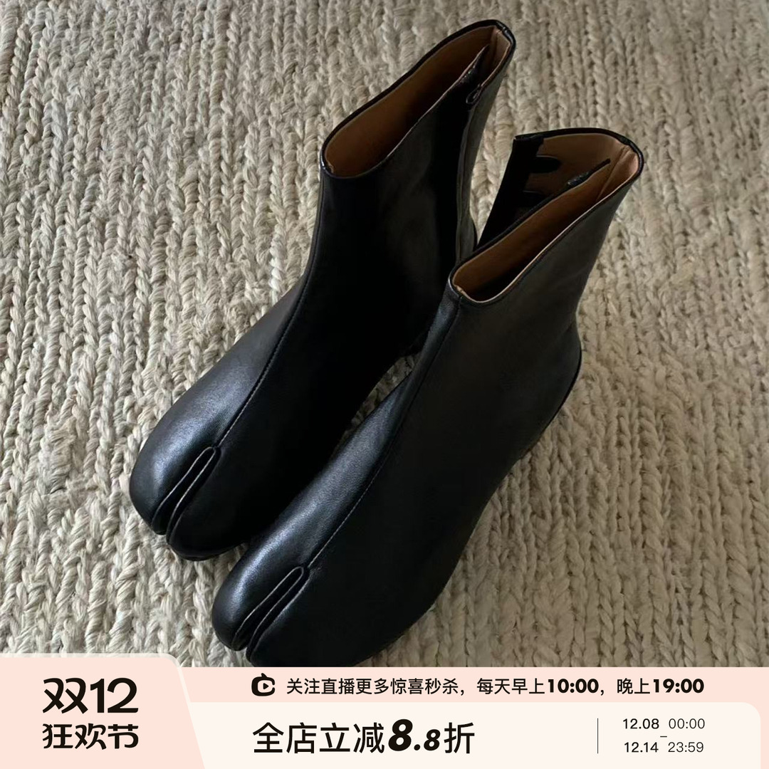 马吉la经典款魔术贴tabi分趾靴