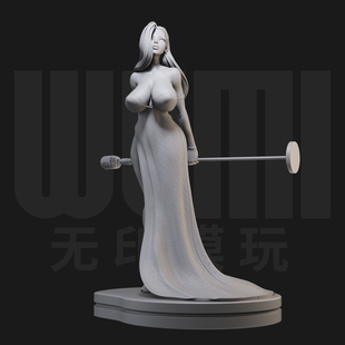 1/24杰西卡 谁杀了兔子罗杰18比例GK白模手办3D打印兵人模型 6005