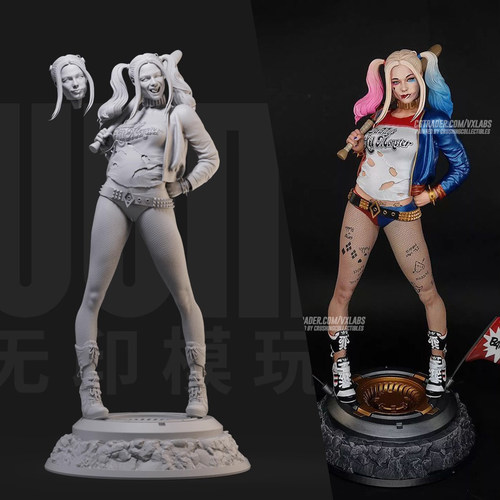 小丑女棒球服DC女角色手办模型