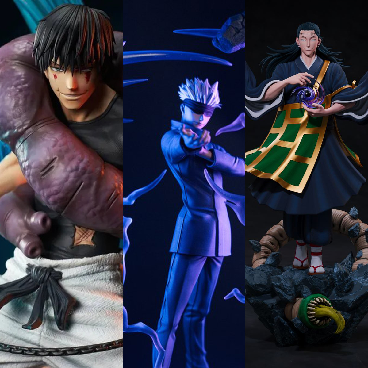 1/24夏油杰五条悟 咒术回战18比例GK白模手办3D打印兵人模型 5528