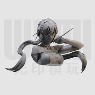 1/10 约尔 间谍过家家 日漫 16比例GK树脂白模手办模型 1140