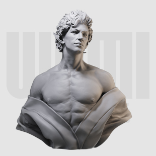 1/10 阿斯代伦 博德之门3 游戏 16比例GK树脂白模手办模型 1040