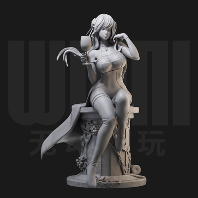 1/24约尔福杰 间谍过家家 18比例GK白模手办 3D打印兵人模型 2452