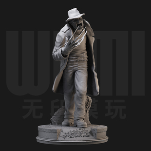 1/24 弗莱迪 新猛鬼街 18比例GK白模手办3D打印兵人模型 3322