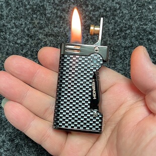 一键点火煤油打火机 按压式商务加油打火机 经典侧压打火机 包邮