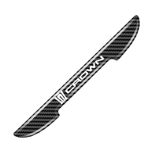 适用丰田皇冠车门防撞条陆放sportcross威尔法防刮条汽车保护胶贴