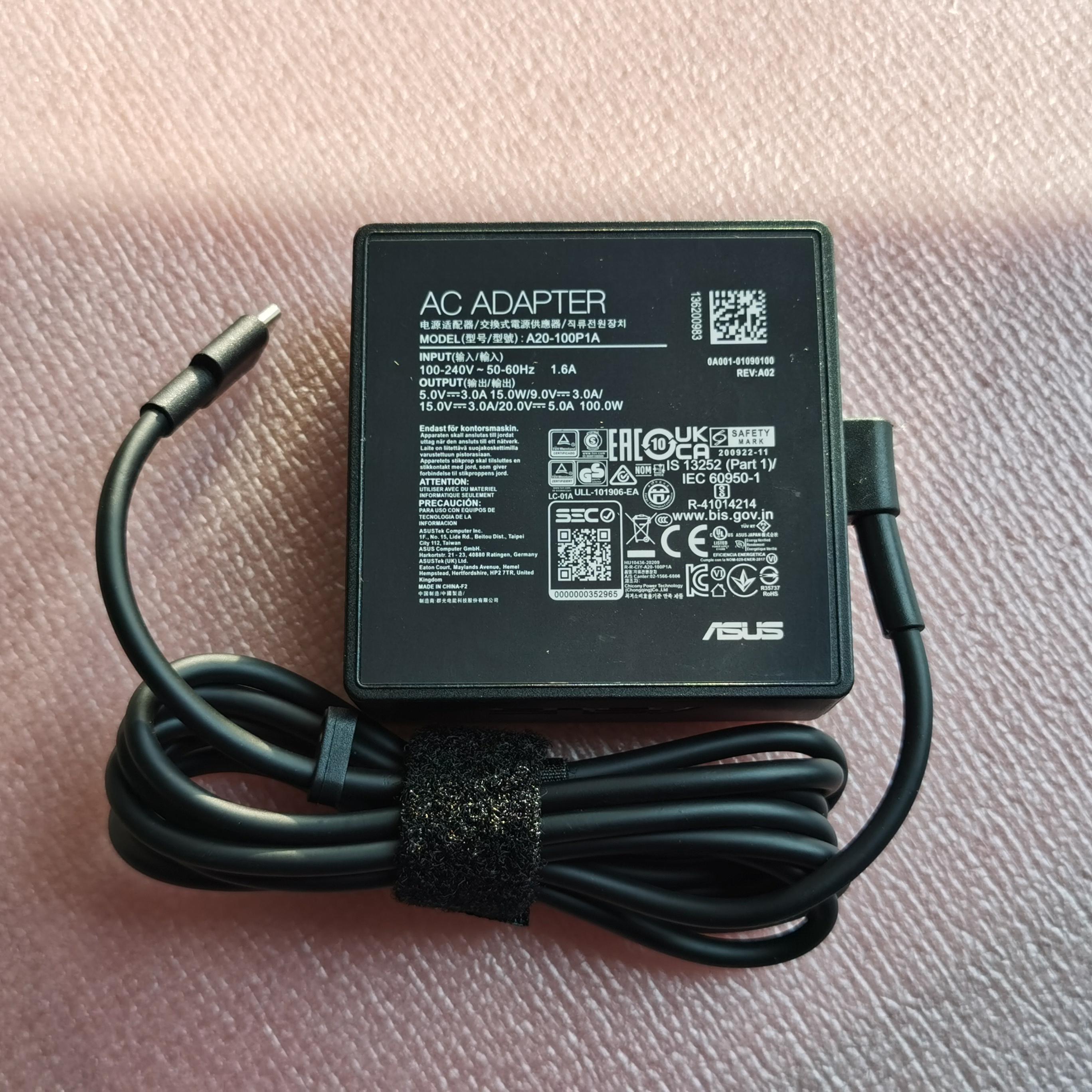 华硕100W电源适配器20V5AROG幻