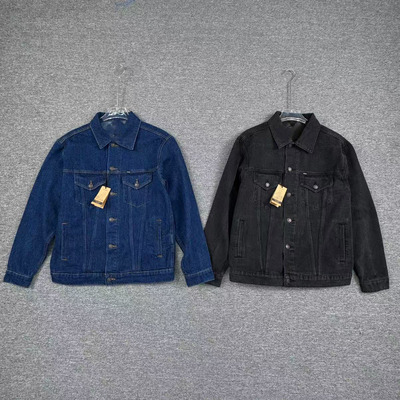 RL破落男装春秋季经典款长袖美式工装卡车司机牛仔布外套夹克外套