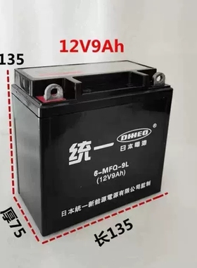 汽油机发电机电启动12Ⅴ7A9A14A36A60A70A80A免维护干电瓶蓄电池