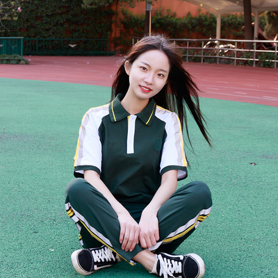 东莞市统一职中套装精品冬裤校服