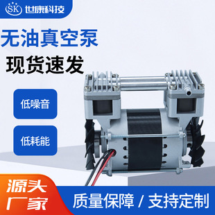 2AP85-1充抽两用双头小型220v吸打微型无油真空吸盘电动静音气泵