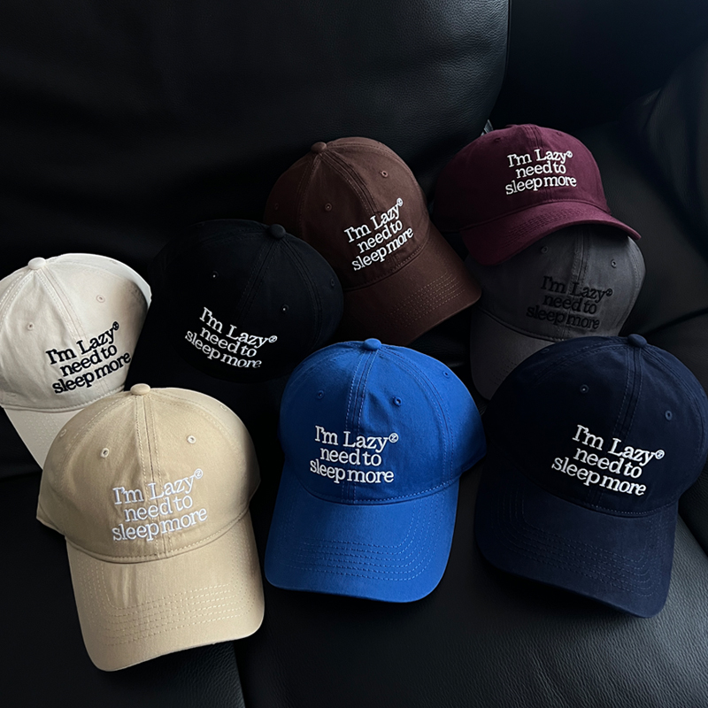 宝蓝色棒球帽子女夏季