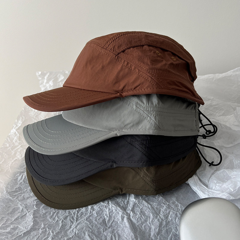 日系机能风工装速干帽鸭舌帽子女夏季户外防晒遮阳抽绳五片帽潮男,服饰配件/皮带/帽子/围巾,帽子,淘宝优惠券,粉丝福利购,淘宝优惠卷