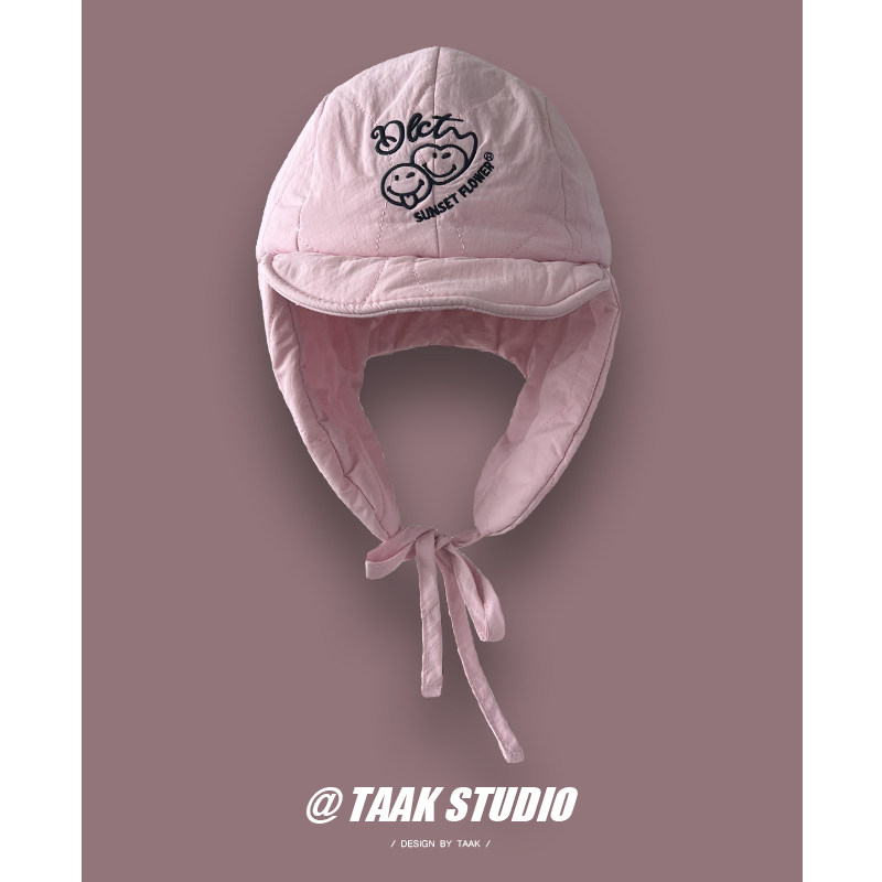 韩国户外粉色滑雪飞行帽字母雷锋帽子女冬天韩版保暖骑车护耳帽潮,服饰配件/皮带/帽子/围巾,帽子,淘宝优惠券,粉丝福利购,淘宝优惠卷