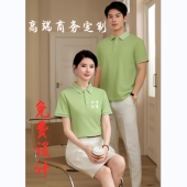 刺绣 定制logo印字高端企业文化衫 8609配色领翻领工作服POLO衫 短袖