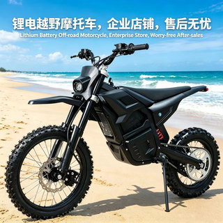 自带翘头72V 6000W跨境摩托车电摩电动越野车赛车锂电代步车60V48