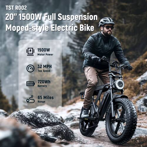 ebike电动自行车4.0轮胎欧洲20寸胖胎沙滩雪地越野锂电助力车