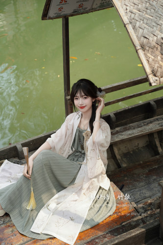 衫袂语夏季丝棉日常汉元素复古