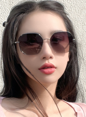 女士防紫外线偏光太阳镜送盒布