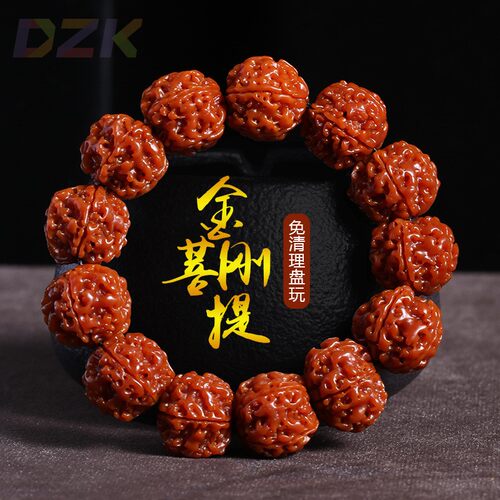 机刷大金刚菩提手串高端男女单圈念珠菩提子文玩盘玩佛珠手链