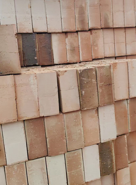 西北平凉建筑黄土九五砖块红砖实心实心砖花园垒墙农村盖房子建材