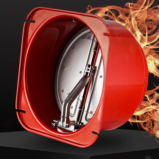 潜水艇厨房烟道止逆阀抽油烟机专用防火止回阀单向阀高楼层防烟宝